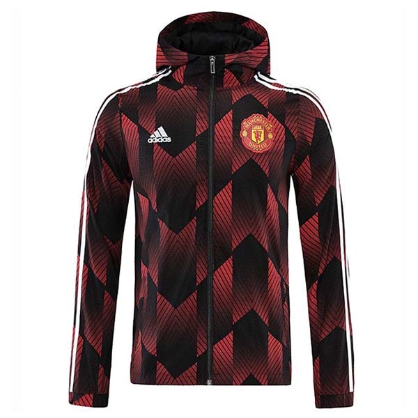 Rompevientos Manchester United 2022-23 Rojo Negro